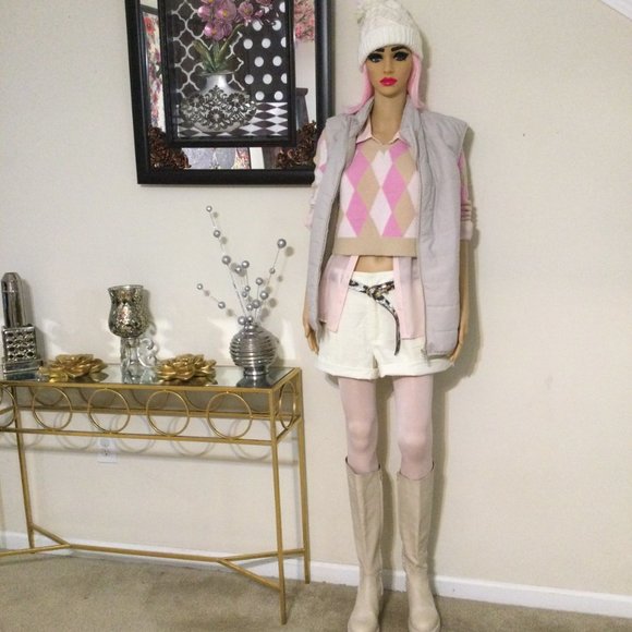 SIZE 8 FRANCO SARTO TALL LEATHER BOOT - Picture 9 of 14